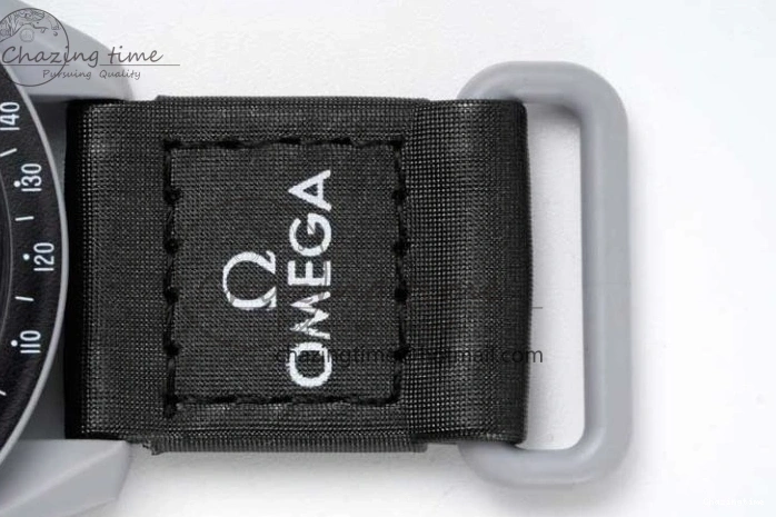 0128 Speedmaster Misson To The Moon 1:1 Best Edition Black Dial On Nylon Strap Quartz UrbanChic 7856